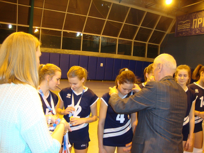 Призеры первенства СПб среди девушек 2005 г.р.