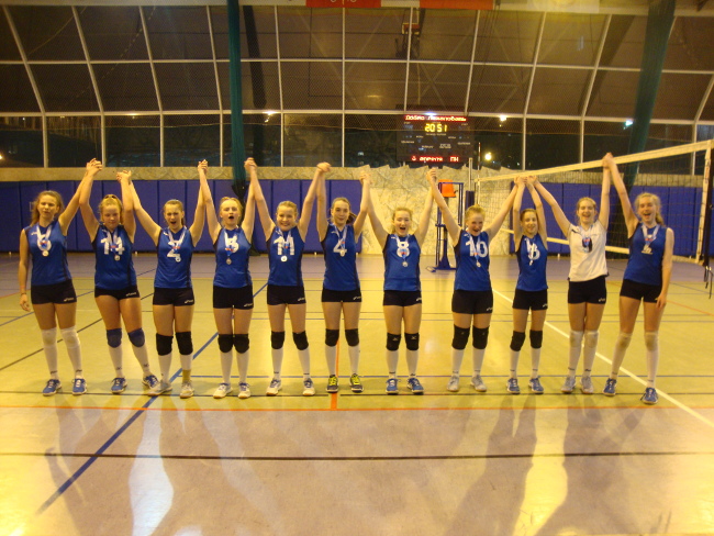 Призеры первенства СПб среди девушек 2005 г.р.