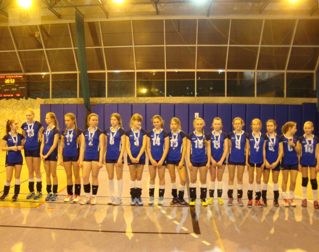 Призеры первенства СПб среди девушек 2005 г.р.