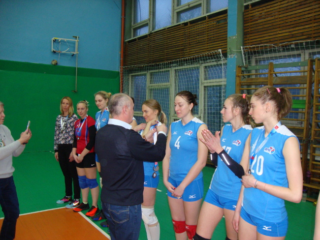 Бронзовые призеры чемпионата СПб среди женских команд