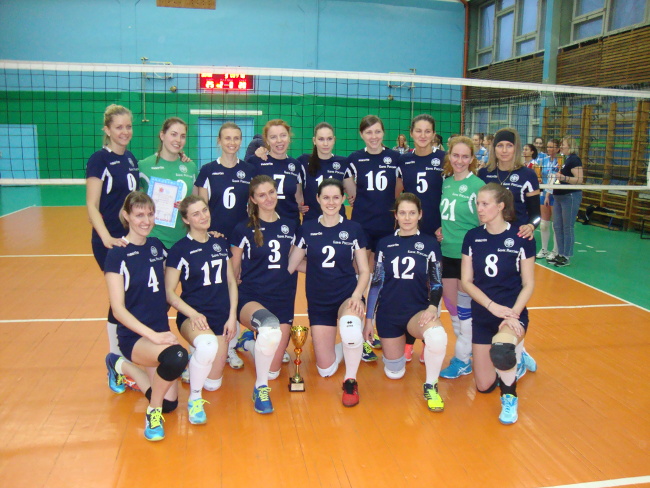 Бронзовые призеры чемпионата СПб среди женских команд