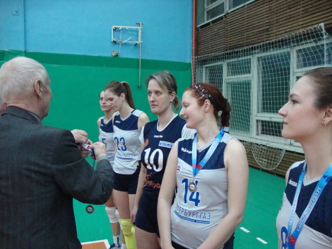 Серебряные призеры чемпионата СПб среди женских команд