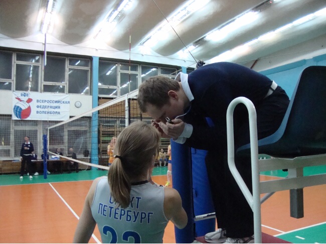 Нажмите для увеличения Финал чемпионата Санкт-Петербурга среди женских команд.