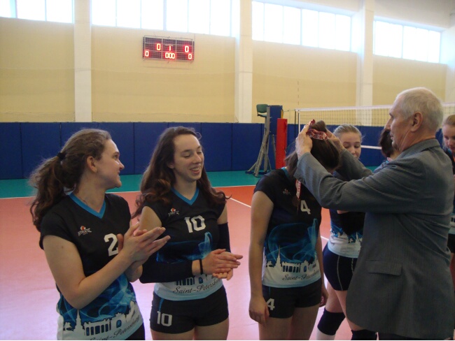 Бронзовые призеры кубка Санкт-Петербурга.