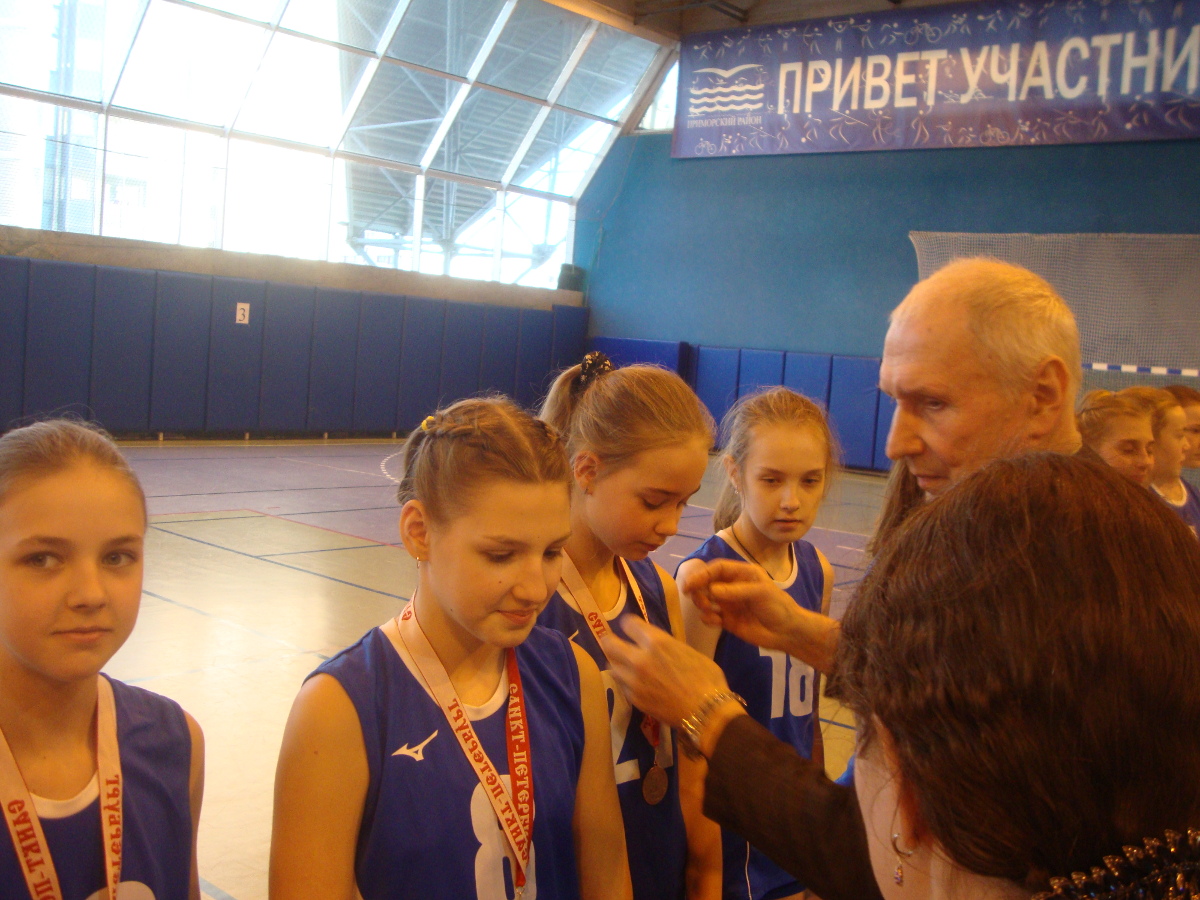 Бронзовые призёры Первенства СПб среди девушек 2007 г.р.