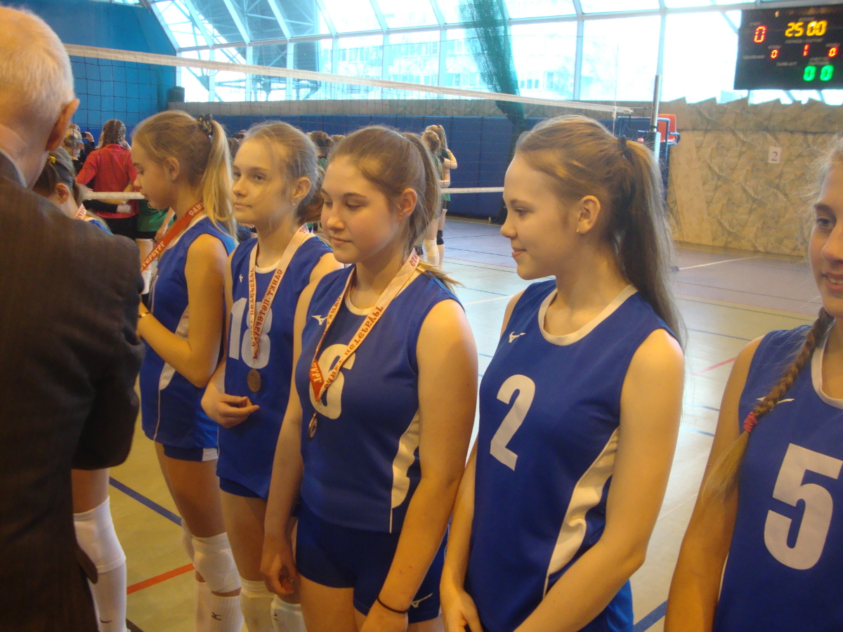 Бронзовые призёры Первенства СПб среди девушек 2007 г.р.