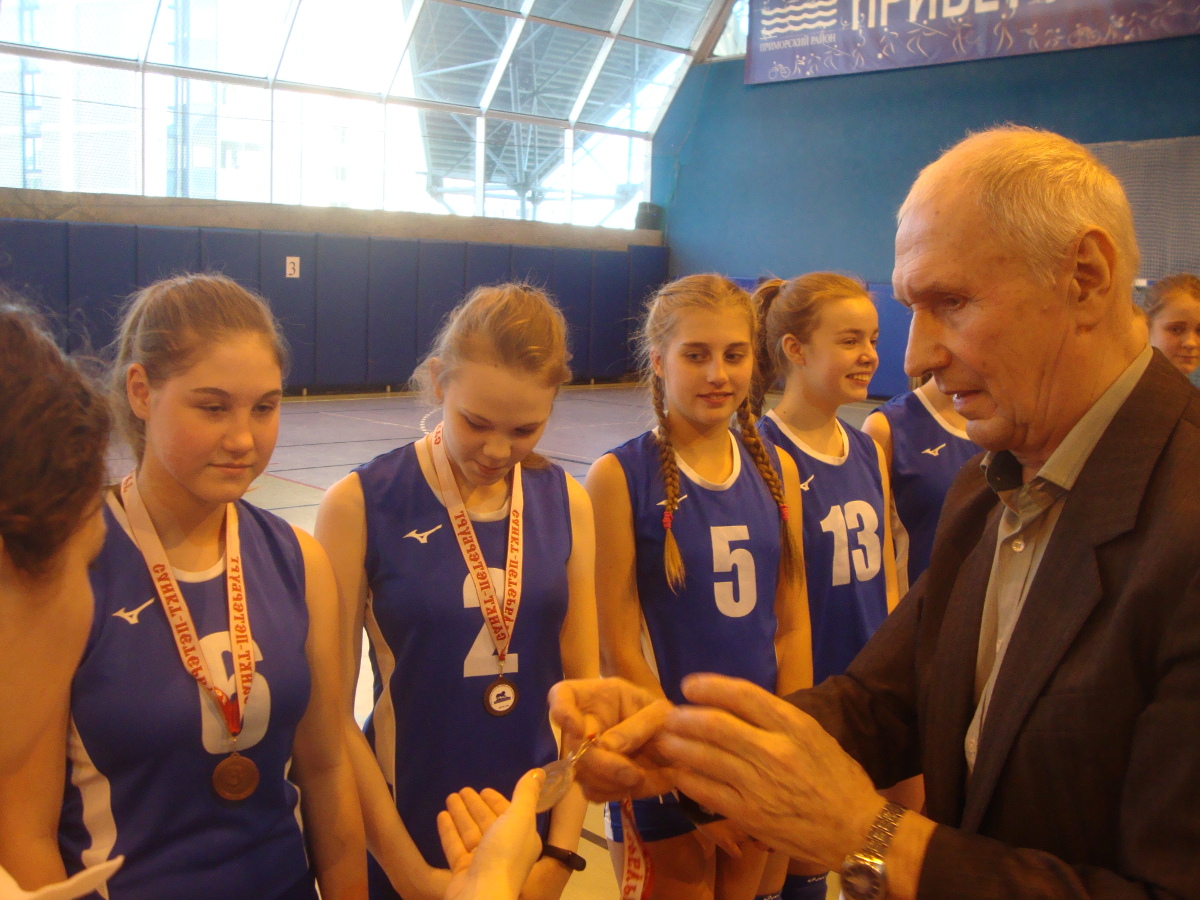 Бронзовые призёры Первенства СПб среди девушек 2007 г.р.