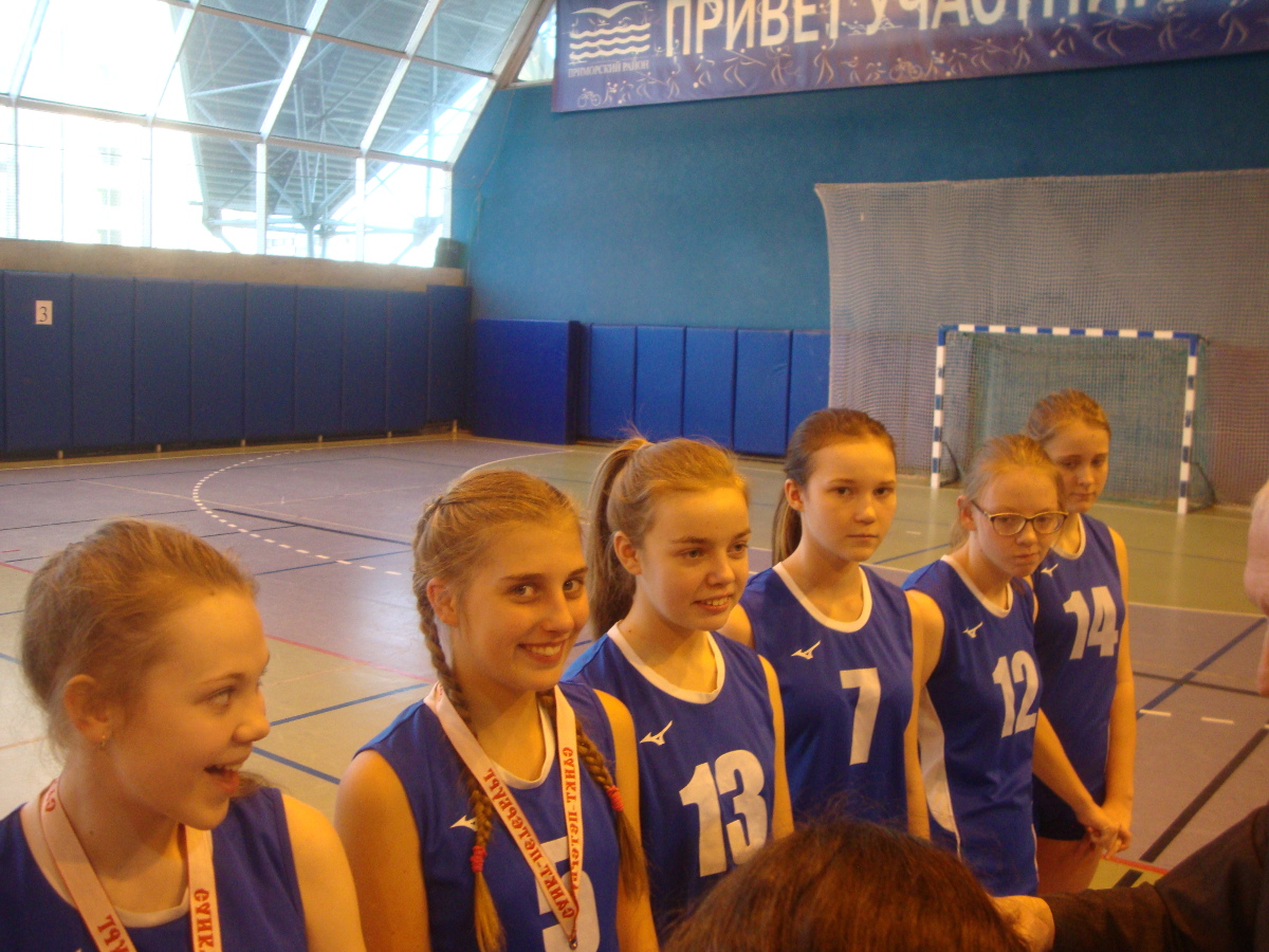 Бронзовые призёры Первенства СПб среди девушек 2007 г.р.