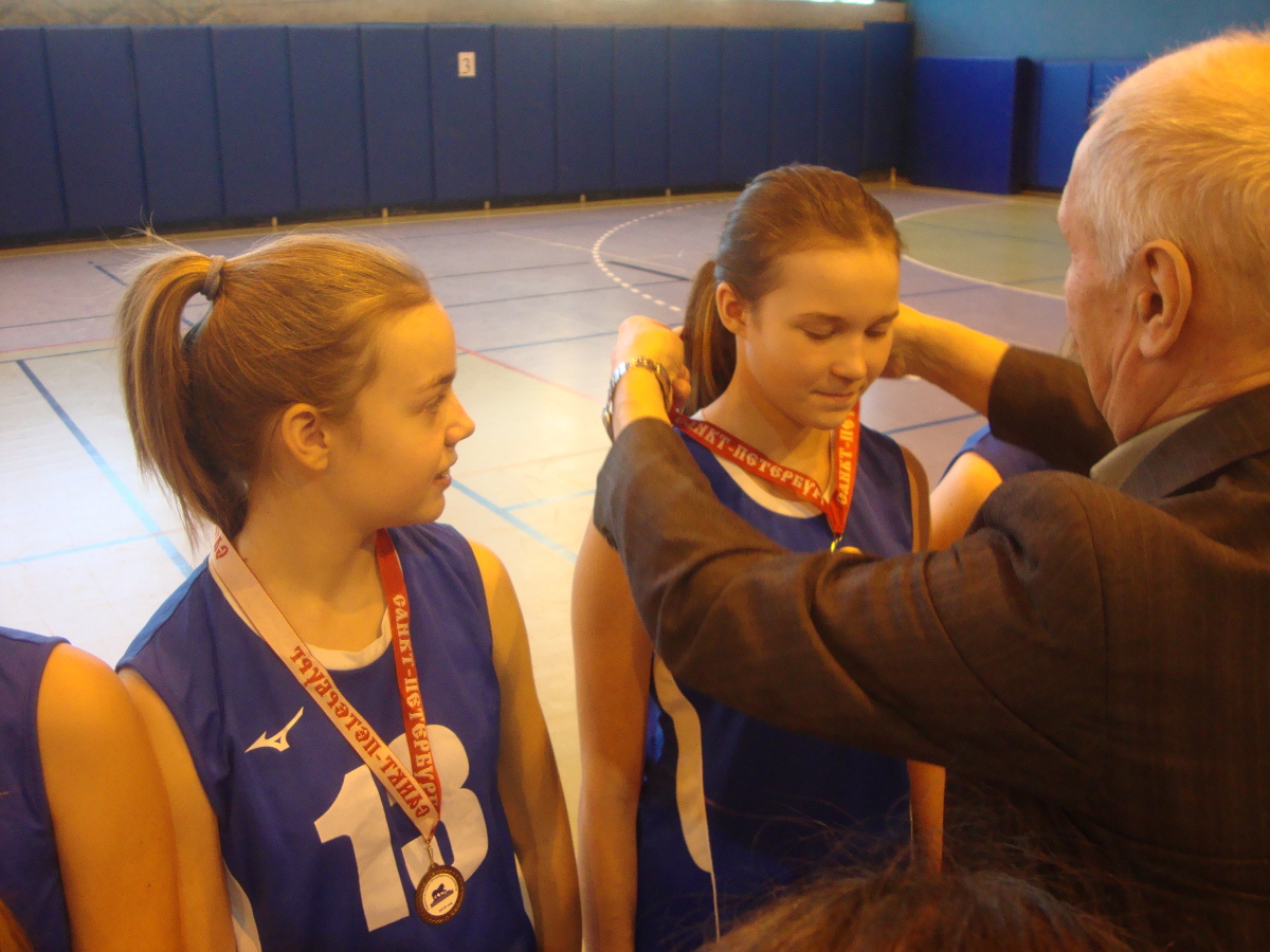 Бронзовые призёры Первенства СПб среди девушек 2007 г.р.