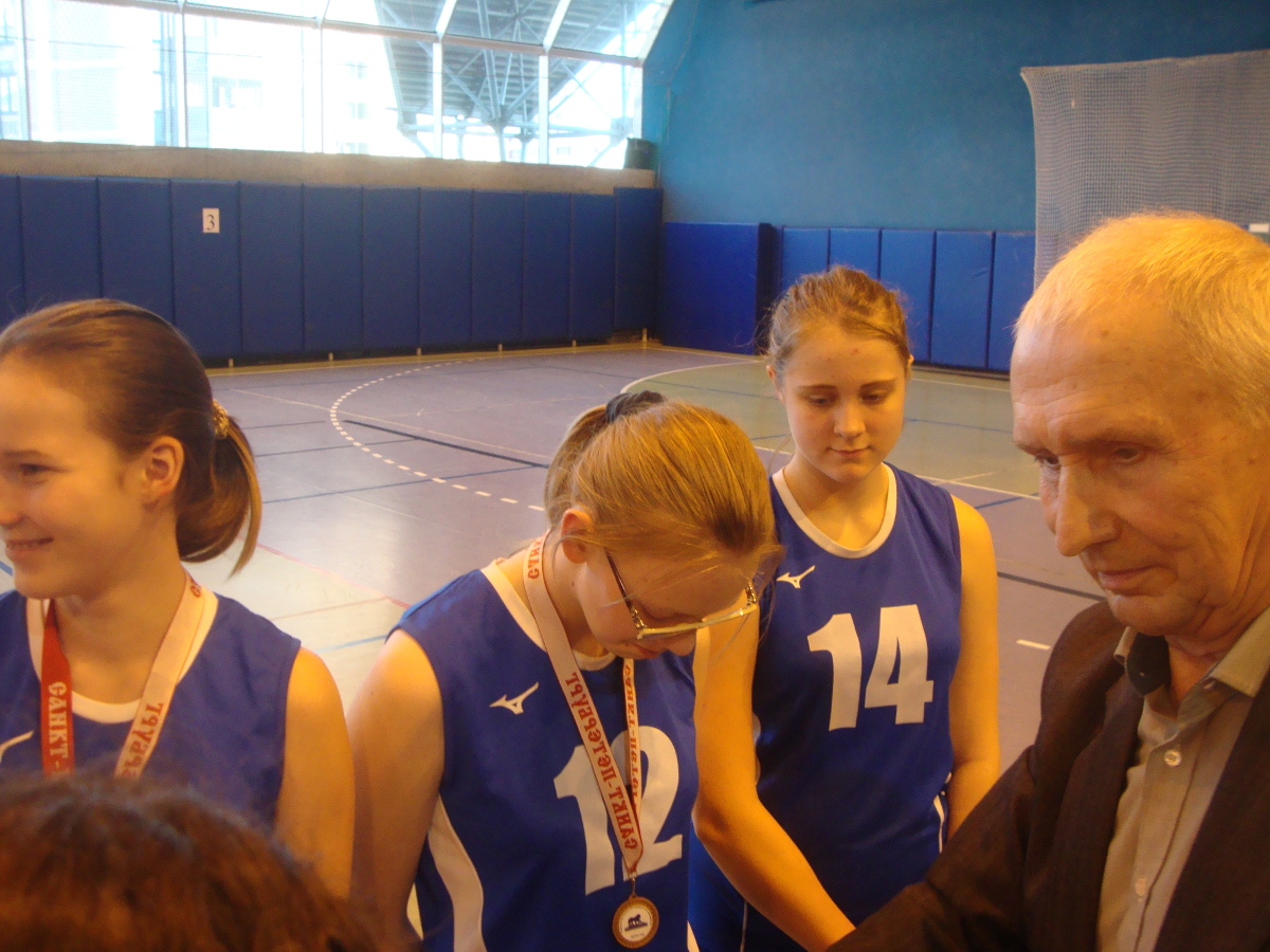 Бронзовые призёры Первенства СПб среди девушек 2007 г.р.