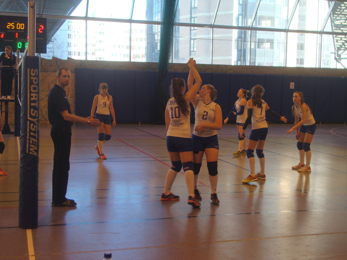 Серебряные призеры Первенства СПб среди девушек 2006 г.р.