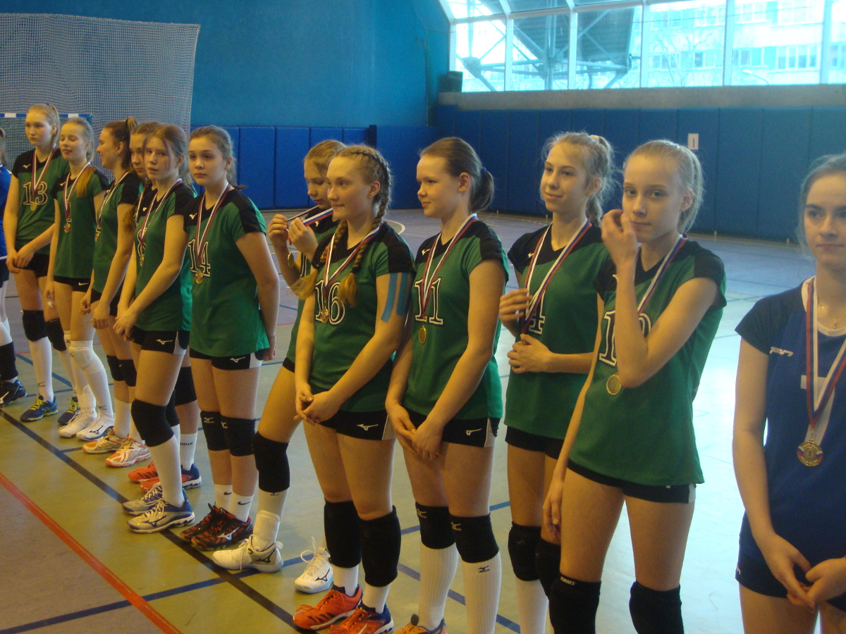 Победители первенства СПб 2019/20 среди девушек 2006 г.р.