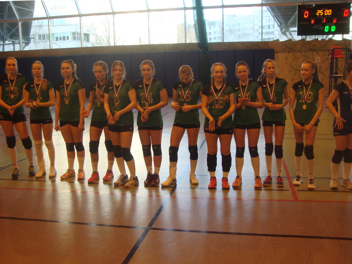 Победители первенства СПб 2019/20 среди девушек 2006 г.р.