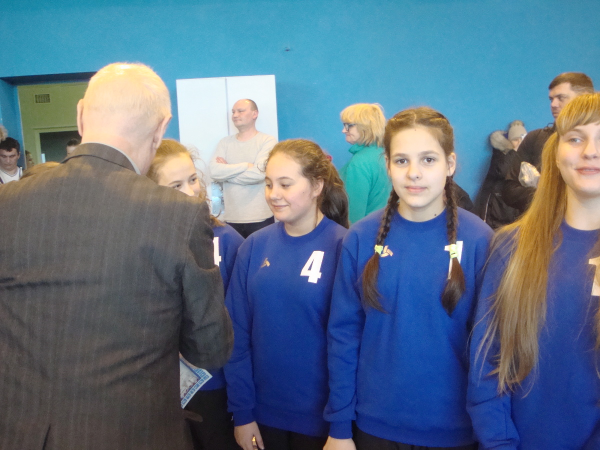 Награждение победителей Первенства СПб среди девушек 2007 г.р.