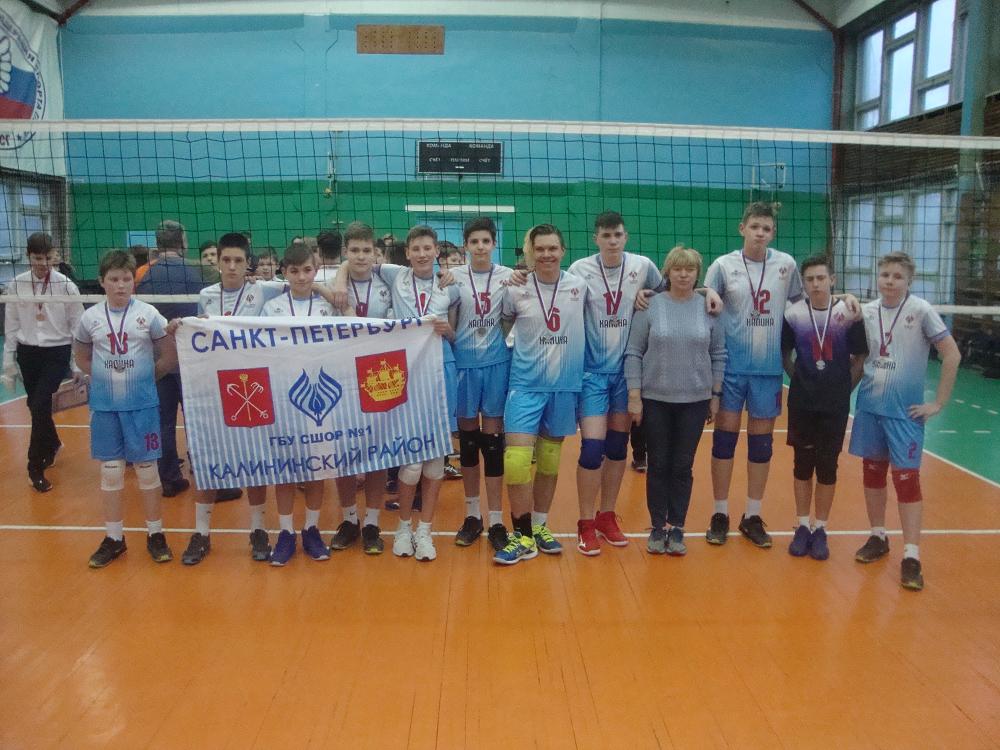 Серебряные призёры Первенства СПб 2019/20 среди юношей 2006 г.р.