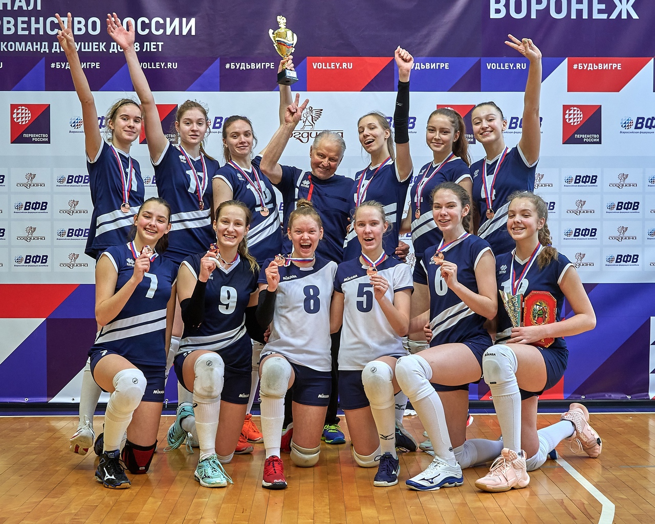 Нажмите для увеличения Бронзовые призеры Первенства России 2021