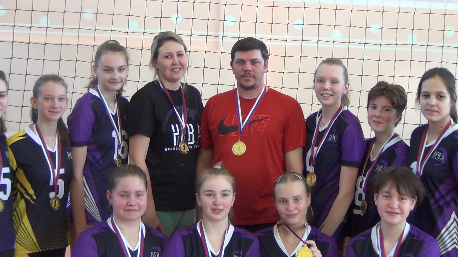 Победители Первенства СПб 2021/22 г.г. среди девушек 2007 г.р.