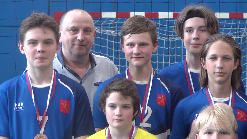 Бронзовые призеры Первенства СПб 2021/22 г.г. среди юношей 2008 г.р.