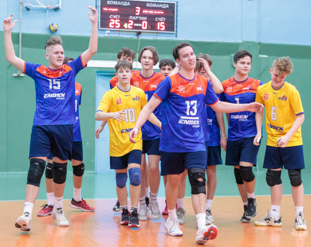 Победители Первенства СПБ среди юношей 2007 г.р.