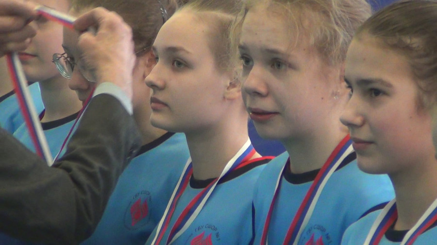 Спортшкола Калининского района 1-е место в Первенстве СПб среди девушек 2009 г.р.