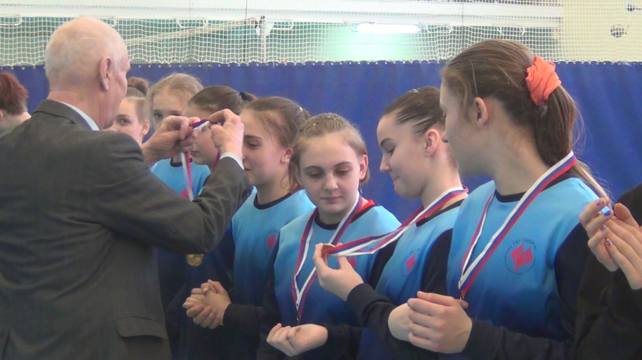 Спортшкола Калининского района 1-е место в Первенстве СПб среди девушек 2009 г.р.