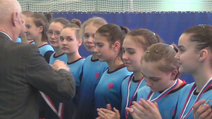 Спортшкола Калининского района 1-е место в Первенстве СПб среди девушек 2009 г.р.