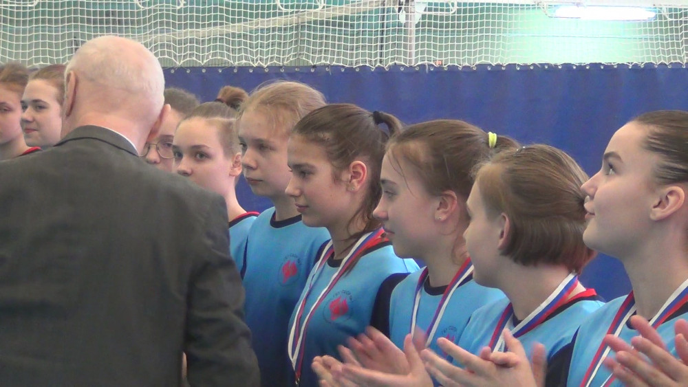 Спортшкола Калининского района 1-е место в Первенстве СПб среди девушек 2009 г.р.