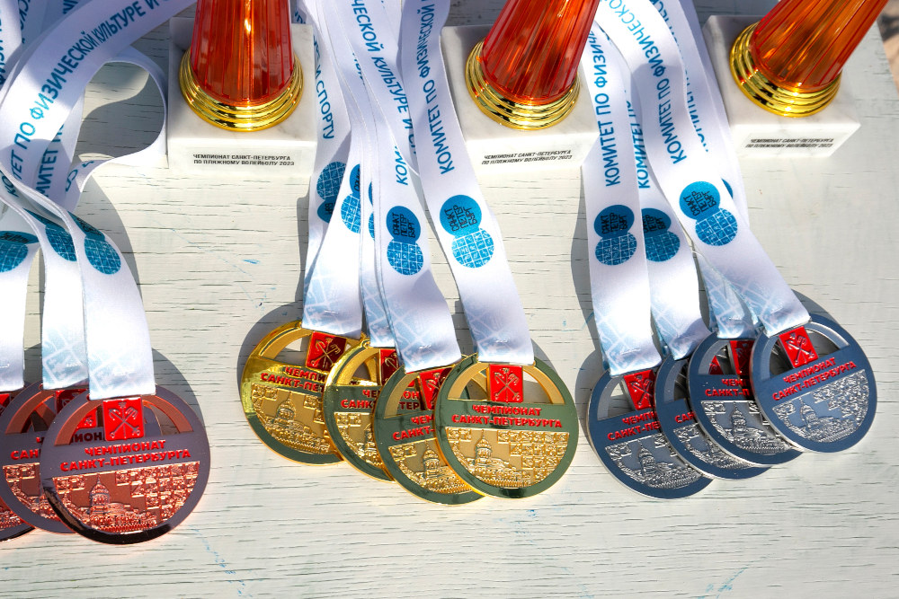 Победители Чемпионата Санкт-Петербурга по пляжному волейболу 2023