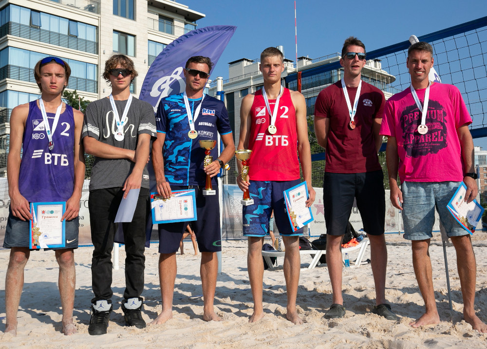 Победители Чемпионата Санкт-Петербурга по пляжному волейболу 2023
