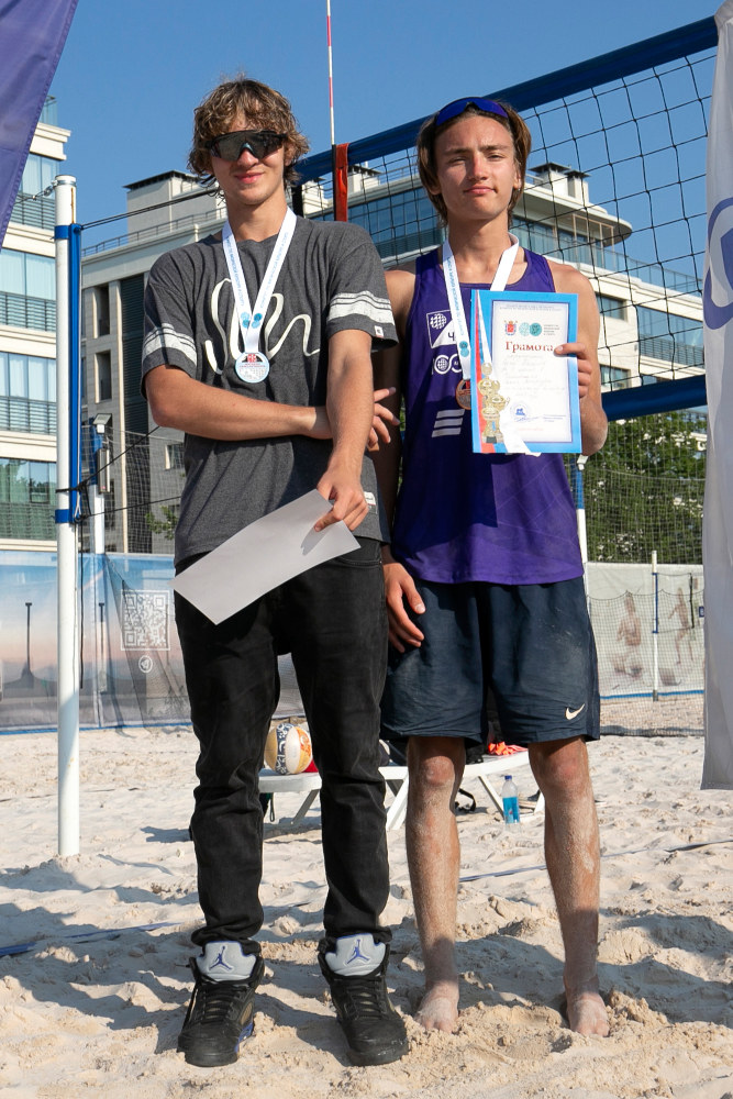 Победители Чемпионата Санкт-Петербурга по пляжному волейболу 2023