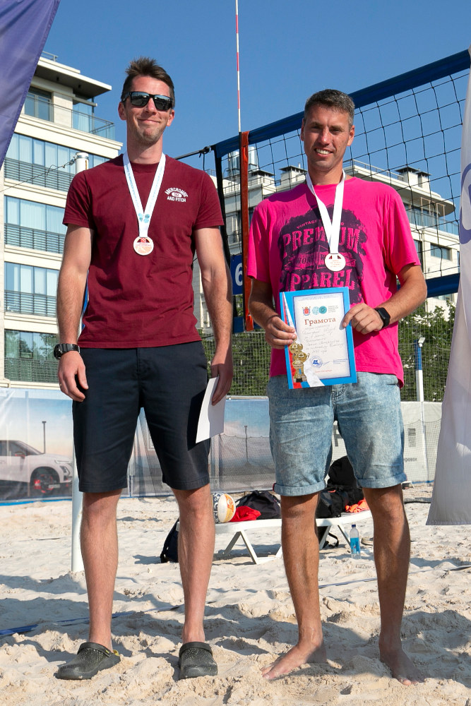 Победители Чемпионата Санкт-Петербурга по пляжному волейболу 2023