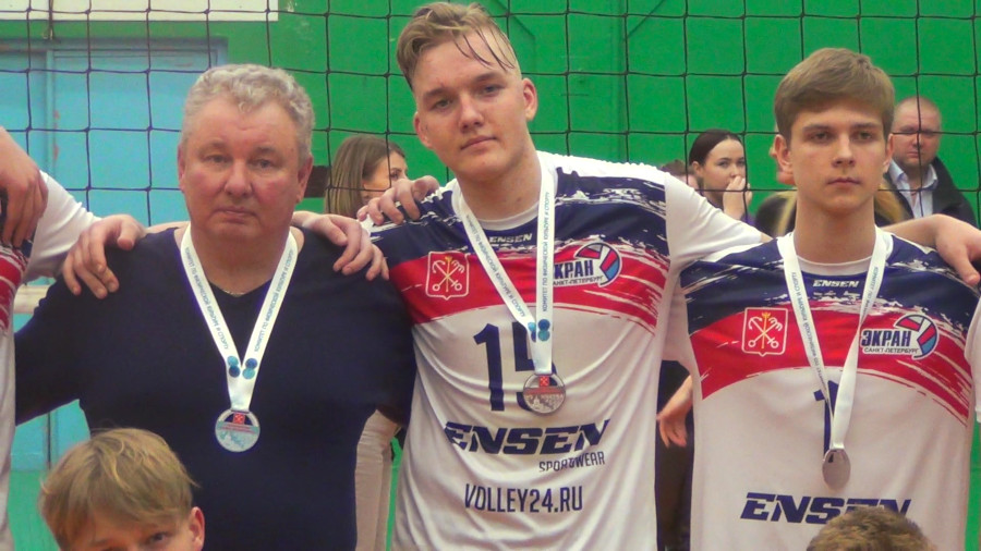 Команда «ЭКРАН», Серебряные призёры Первенства СПб 2023/24 среди юношей 2007 г.р.