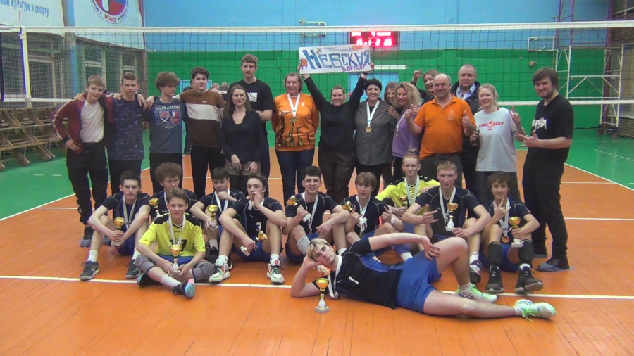 Команда СШОР-2 Невского р-на, победители Первенства СПб 2023/24 среди юношей 2007 г.р.