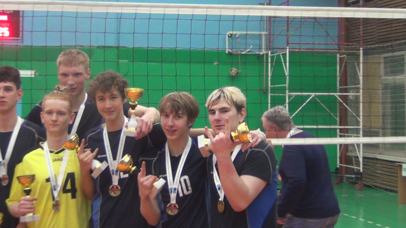 Команда СШОР-2 Невского р-на, победители Первенства СПб 2023/24 среди юношей 2007 г.р.