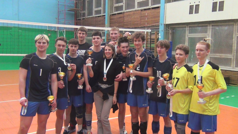 Команда СШОР-2 Невского р-на, победители Первенства СПб 2023/24 среди юношей 2007 г.р.