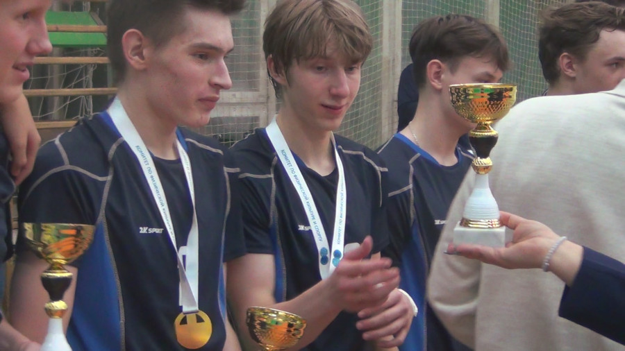 Команда СШОР-2 Невского р-на, победители Первенства СПб 2023/24 среди юношей 2007 г.р.