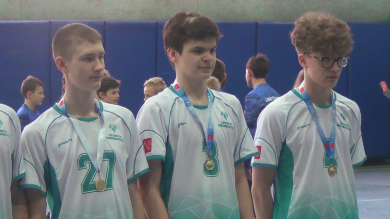 СШОР-1 Калининского р-на, победители Первенства СПб 2023/24 среди юношей 2009 г.р.