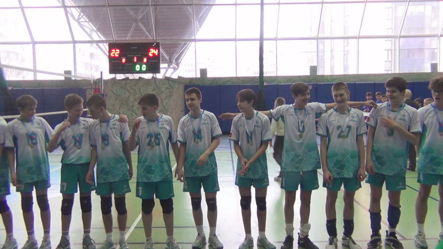 СШОР-1 Калининского р-на, победители Первенства СПб 2023/24 среди юношей 2009 г.р.