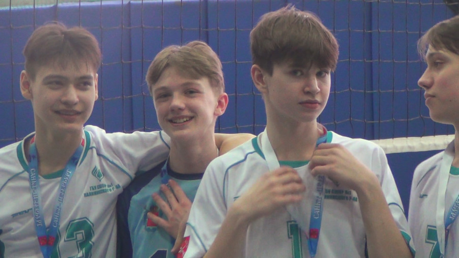 СШОР-1 Калининского р-на, победители Первенства СПб 2023/24 среди юношей 2009 г.р.