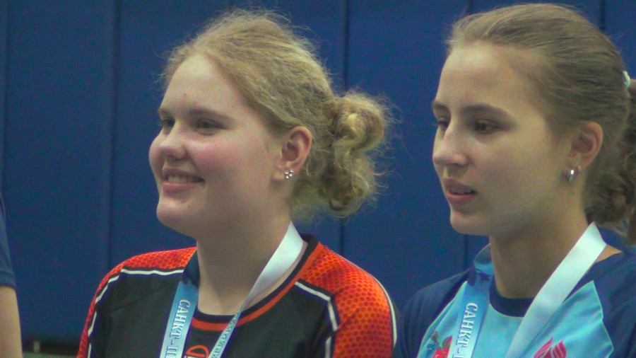 Бронзовые призёры Первенства СПб 2023/24 среди девушек 2008 г.р.