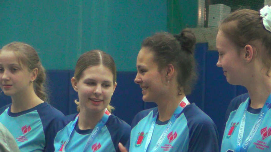 Бронзовые призёры Первенства СПб 2023/24 среди девушек 2008 г.р.