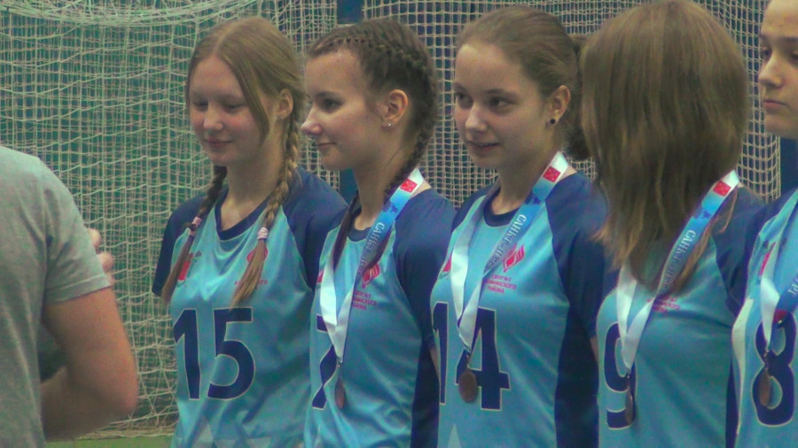 Бронзовые призёры Первенства СПб 2023/24 среди девушек 2008 г.р.