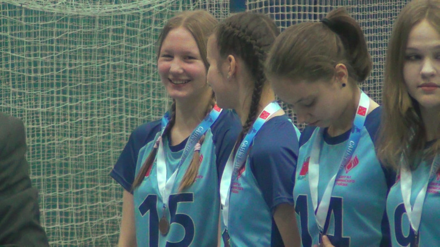 Бронзовые призёры Первенства СПб 2023/24 среди девушек 2008 г.р.