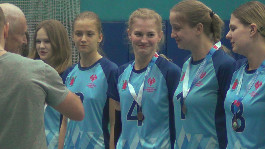 Бронзовые призёры Первенства СПб 2023/24 среди девушек 2008 г.р.