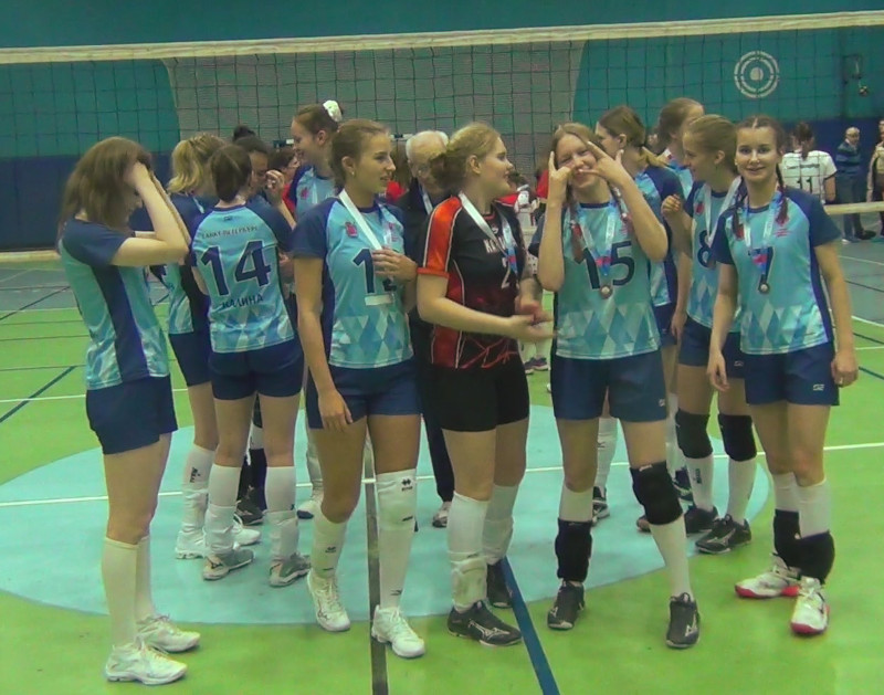 Бронзовые призёры Первенства СПб 2023/24 среди девушек 2008 г.р.