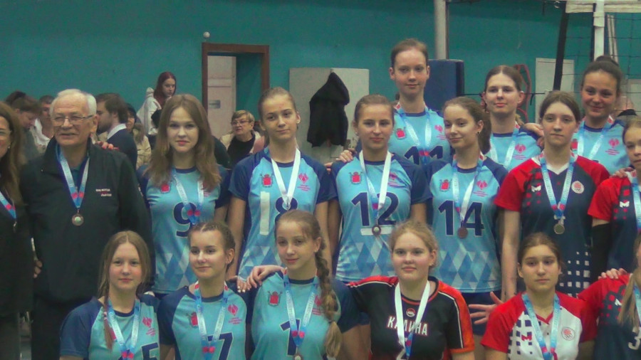 Бронзовые призёры Первенства СПб 2023/24 среди девушек 2008 г.р.