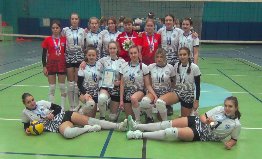 Победители Первенства СПб 2023/24 среди девушек 2008 г.р.