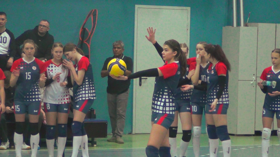 Василеостровская СШОР, серебряные призёры Первенства СПб среди девушек 2008 г.р.