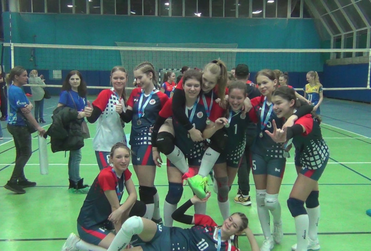 Василеостровская СШОР, серебряные призёры Первенства СПб среди девушек 2008 г.р.