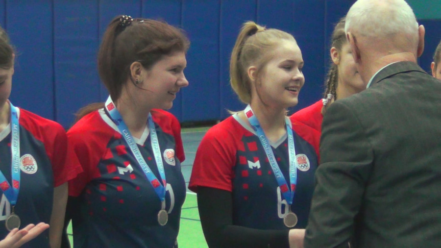 Василеостровская СШОР, серебряные призёры Первенства СПб среди девушек 2008 г.р.